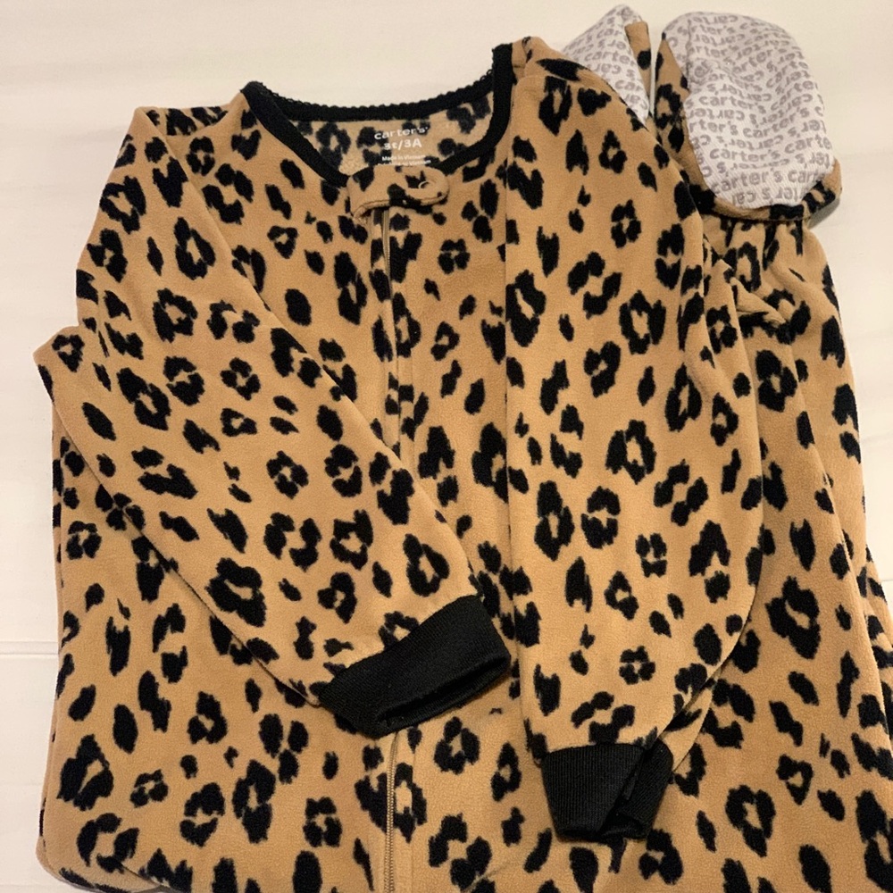 Carter's Leopard Print Kids Pajamas